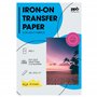PPD 20 x A4 Papier Transfert Tee-Shirt/Textiles Blancs ou Clairs