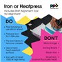 PPD 10 x A3 Papier Transfert Tee-Shirt/Textiles Noirs ou Foncés, Personnalisable, Thermocollant, Impression Jet d’Encre PPD-107-