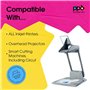 PPD A4 X 50 Films Transparents pour Rétroprojecteur, Impression Jet d'Encre, 10 Feuilles OHP Premium, Noirs Profonds, PPD-34-50