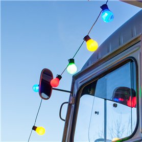 Lights4fun Guirlande Lumineuse Guinguette Extérieur de 7