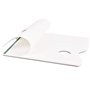 iGadgitz Home U7092 Palette Peinture Palette Jetable Bloc Palettes (50 Feuilles) -Blanc