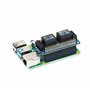 Makergenix Relais Zéro Relais 2 Canaux 5V Bouclier pour Raspberry Pi, Relais HAT Relais Extension Relais Board pour Raspberry Pi