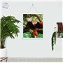 3D LiveLife Affiche murales lenticulaires Panda Roux de Deluxebase. Poster Faune 3D sans cadre. Décoration murale parfaite. Oeuv