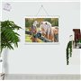 3D LiveLife Affiche murales lenticulaires La Visite Deluxebase. Poster Cheval 3D sans cadre. Décoration murale parfaite. Oeuvre 