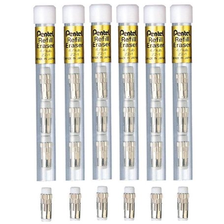Pentel Gommes de Rechange pour la plupart des crayons comme automatique Pentel Graphgear