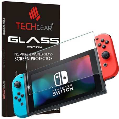 TECHGEAR VERRE Trempé pour Nintendo Switch