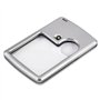 TRIXES 3X 6X Haute Qualité Double Illumination Loupe Loupe de Poche