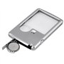 TRIXES 3X 6X Haute Qualité Double Illumination Loupe Loupe de Poche