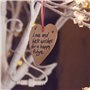 Coeurs en Bois (5cm) x100 - Coeurs en Bois Aspect Rustique pour Projets d'Artisanat - Formes d'Artisanat en Bois pour Embellisse