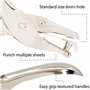 Trixes Perforatrice de 6 mm en argent de haute performance pour papier et carte étiquette de cadeau