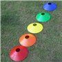 TRIXES 20 Articles Lot de Cônes Marquage Multicolores Légers Souples Football Sports Entraînement