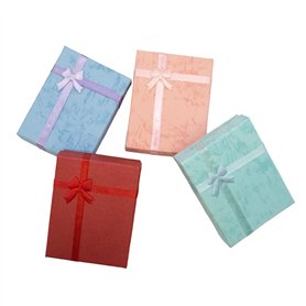TRIXES Lot de 12 boîtes cadeau pour bijoux - Emballage de luxe pour petits cadeaux de Noël