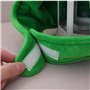 TRIXES Chapeau Grenouille avec Grands Yeux Fantaisie - Costume Fantaisie - Bandeau Crochet et Boucle en Peluche - Accessoires de