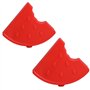 TRIXES 2PC Blocs de congélation Fantaisie pastèque – Mini Blocs de Glace pastèque – Parfaits pour Les boîtes à déjeuner et Les P