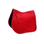 Rhinegold Tapis de Selle en Velours Hexagonal GP - Rose Rouge