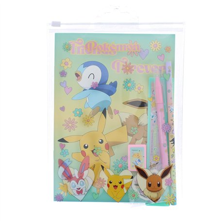 Blueprint Collections Pokémon Super Ensemble de Papeterie | Pikachu et Évoli | Pour Garçons