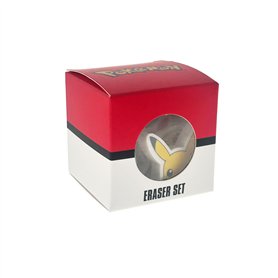 Ensemble de gommes Pokémon | Lot de gommes pour enfants | Papeterie et fournitures scolaires Pokémon | Cadeaux Pokémon mignons