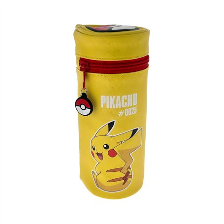 Blueprint Collections Trousse Pokémon | Design Pikachu en forme de tonneau | Fournitures scolaires pour enfants et papeterie Pok
