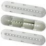 SPARES2GO Lot de 3 Bras de Levage de Tambour 12 Trous compatible avec Indesit Machine à Laver (227 mm x 53 mm x 38 mm)