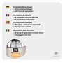 HomeZone Garden Mile Écureuil Étanche Alimentation Cage Graines Noix Fat Boules avec Sûr Garde Extérieur Cage Étanchéité pour Ja