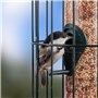 HomeZone Garden Mile Écureuil Étanche Alimentation Cage Graines Noix Fat Boules avec Sûr Garde Extérieur Cage Étanchéité pour Ja