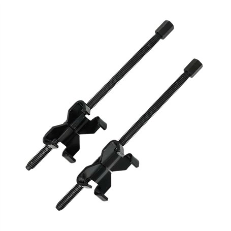Dunnet Tools Lot de 2 compresseurs de ressorts hélicoïdaux 370 mm x 82 mm