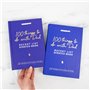Gift Republic Livre à gratter, édition papa, édition 100 choses à faire, journal de mémoire personnalisable, cadeaux pour papa, 