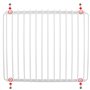 SPARES2GO de Réfrigérateur Extensible Réglable Universelle Congélateur Étagères (Lot de 2, Revêtement en Plastique Blanc)
