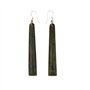 81stgeneration Boucles d'Oreilles Maori Jade Néphrite Roche Verte 925 Argent Sterling pour Femmes…