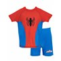 Spiderman l'homme Araignée - Maillot de Bain Deux pièces Garçon - 5-6 Ans