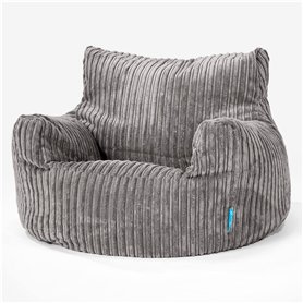 Lounge Pug Fauteuil Pouf pour Enfant 3-8 Ans en Velours Côtelé - Pouf Chambre Enfant
