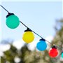 25 m avec 30 Ampoules LED Multicolores IP44 Imperméable Guirlande Lumiè