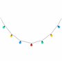 Lights4fun Guirlande Lumineuse Guinguette Extérieur de 7,25 m avec 30 Ampoules LED Multicolores IP44 Imperméable Guirlande Lumiè
