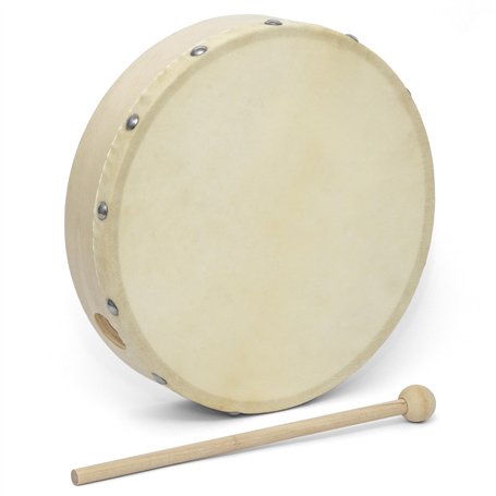 World Rhythm Tambour à main avec cadre de 25