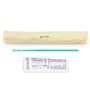 World Rhythm WR-802 Flûte à bec scolaire, flûte à bec 3 pièces, comprenant une baguette de nettoyage, un tableau des doigtés et 