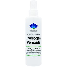 Peroxyde d'hydrogène de qualité alimentaire 3% - Flacon pulvérisateur de 200 ml