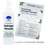 Peroxyde d'hydrogène de qualité alimentaire 3% - Flacon pulvérisateur de 200 ml
