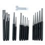 16pc burin en métal Jeu de poinçons chasse goupille conique conique marqueur