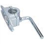 AB Tools 48mm Roue Jockey nervuré pour remorque avec Pince en Fonte 48mm Côtes__TR021