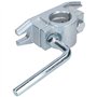 AB Tools 48mm Roue Jockey nervuré pour remorque avec Pince en Fonte 48mm Côtes__TR021