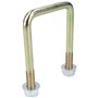 M10 60mm x 90mm boulon en U/N-Bolt pour remorque 1 paire avec des écrous UBR09 HAUTE RÉSISTANCE