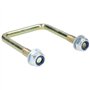 M10 60mm x 90mm boulon en U/N-Bolt pour remorque 1 paire avec des écrous UBR09 HAUTE RÉSISTANCE