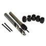 HSS Cobalt Point de soudure et de coupe 9,5 mm - 8 Jeu de têtes interchangeables 9pc