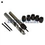 HSS Cobalt Point de soudure et de coupe 9,5 mm - 8 Jeu de têtes interchangeables 9pc