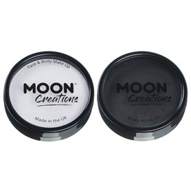 Moon Creations Maquillage professionnel visage et corps | Moules à gâteaux professionnels avec peinture colorée pour maquillage