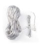 SHATCHI Lumières de Noël en Forme de glaçon Cascade 240 LED 5 m – Multifonction 8 Modes d'éclairage, minuterie câble Transparent
