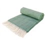 Tweedmill Tapis pour genoux en pure laine vierge Vert d'eau