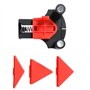 TOPWAY Serre Joint d'angle 4 Pièces 60/90/120 Degrés Pinces à Angle Droit Presses d'angles pour le Travail du Bois, le Perçage e
