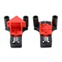 TOPWAY Serre Joint d'angle 4 Pièces 60/90/120 Degrés Pinces à Angle Droit Presses d'angles pour le Travail du Bois, le Perçage e