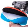 KATSU Polisseuse de Voiture, 1200W 150mm 180mm Machine à Cirer de Polissage de Voiture électrique, Kit de Détail de Voiture, 6 V